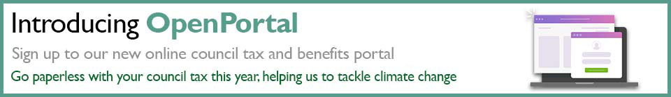 Sign up to our online benefits and council tax system to manage your account