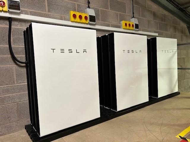 Tesla Powerwall batteries